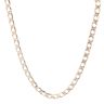 9ct Yellow Gold Double Curb Chain 20"