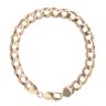9ct Yellow Gold Curb Bracelet 8"