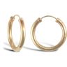9ct Yellow Gold Hoop Earrings
