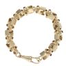9ct Yellow Gold Fancy Bracelet 9"
