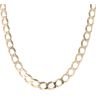 9ct Yellow Gold Curb Chain 28"