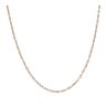 9ct Yellow Gold Button Chain 18"