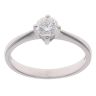 Platinum 0.33ct Diamond Solitaire Ring