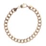 9ct Yellow Gold Curb Bracelet 8.5"
