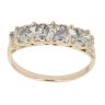 9ct Yellow Gold 1.20ct Brilliant Cut Diamond Five Stone Ring