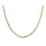 14ct Yellow, White And Rose Gold Fancy Chain 18"