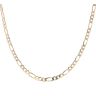 9ct Yellow Gold Figaro Chain 18"