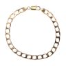9ct Yellow Gold Curb Bracelet 9"