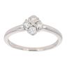 18ct White Gold 0.33ct Diamond Cluster Ring