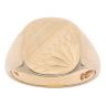 9ct Yellow Gold Patterned Signet Ring