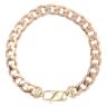 9ct Yellow Gold Curb Bracelet 8.5"