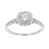 18ct White Gold 0.60ct Brilliant Cut Diamond Cluster Ring