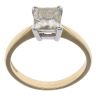18ct Yellow Gold 1.50ct Princess Cut Diamond Solitaire Ring