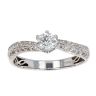 18ct White Gold 0.65ct Diamond Solitaire Ring