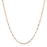 9ct Yellow Gold Square Belcher Chain 18"