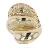 14ct Yellow Gold Patterned Swirl Ring