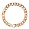 9ct Yellow Gold Curb Bracelet 8.5"