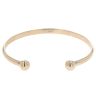 9ct Yellow Gold Torque Plain Bangle