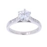 Platinum 1.20ct Brilliant Cut Diamond Solitaire Ring