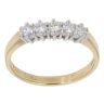 18ct Yellow Gold 0.33ct Brilliant Cut Diamond Five Stone Ring