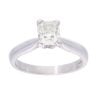 Platinum 1.40ct Radiant Cut Diamond Solitaire Ring