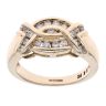 9ct Yellow Gold 0.50ct Brilliant Cut Diamond Fancy Ring