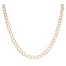 9ct Yellow Gold Curb Chain 22"
