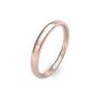 18ct Rose Gold 2.5mm Slight Court Wedding Band