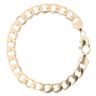 9ct Yellow Gold Curb Bracelet 9"