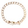 9ct Yellow Gold Curb Bracelet 9"