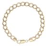 9ct Yellow Gold Curb Bracelet 8"