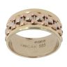 14ct Yellow White and Rose Gold Fancy Ring