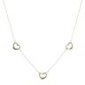 Tiffany & Co. Elsa Peretti Designed 18ct Yellow Gold Hearts Necklace 16"