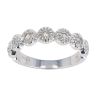 9ct White Gold Diamond Eternity Ring by Anya Belle