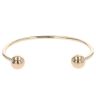 9ct Yellow Gold Plain Torque Bangle