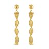 22ct Yellow Gold Twist Earring