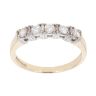 9ct Yellow Gold 5 Stone 0.35ct Diamond Ring