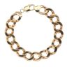 9ct Yellow Gold Curb Bracelet 8.5"