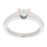 Platinum 0.20ct Brilliant Cut Diamond Solitaire Ring