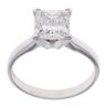 Platinum 2.42ct Solitaire Diamond Ring