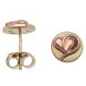 9ct Yellow and Rose Gold Clogau Tree Of Life Stud Earrings