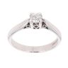 18ct White Gold 0.33ct Brilliant Cut Diamond Solitaire Ring