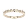 9ct Yellow Gold 0.17ct Diamond Eternity Ring by Anya Belle