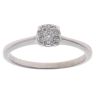 9ct White Gold 0.15ct Diamond Cluster Ring