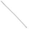 18ct White Gold 2.00ct Diamond Bracelet 7"