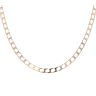 9ct Yellow Gold Square Curb Chain 18"