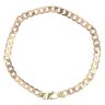 9ct Yellow Gold Curb Bracelet 8"