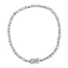 9ct White Gold 1.25ct Brilliant Cut Diamond Bracelet 7.5"