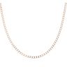 9ct Yellow Gold Square Curb Chain 16"