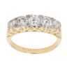18ct Yellow Gold 1.40ct Brilliant Cut Diamond Five Stone Ring